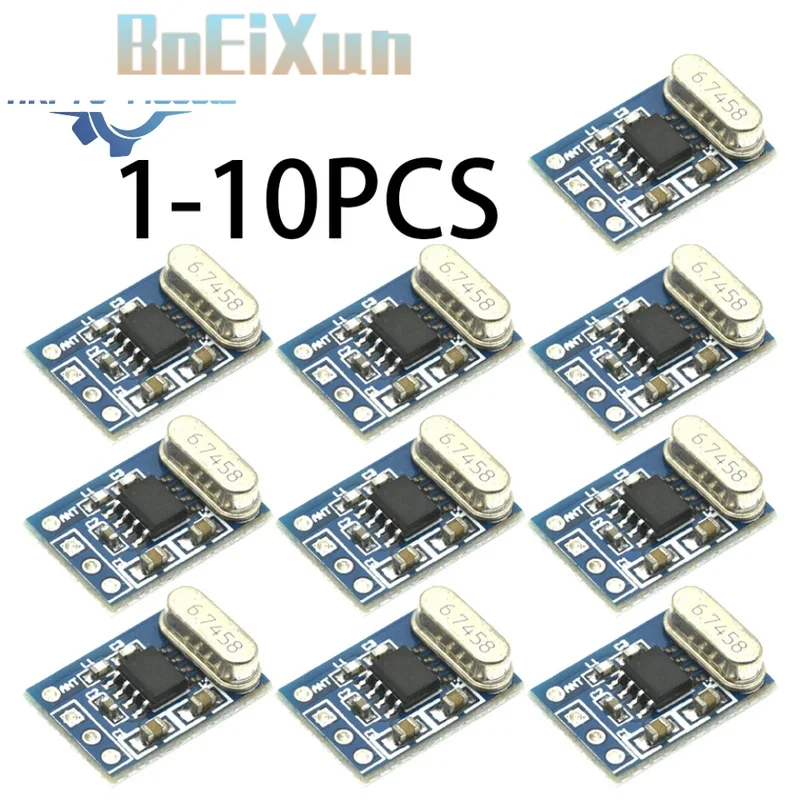 1-10PCS 433MHZ Wireless Receiver Board Module SYN480R ASK/OOK Chip PCB Receiving Module