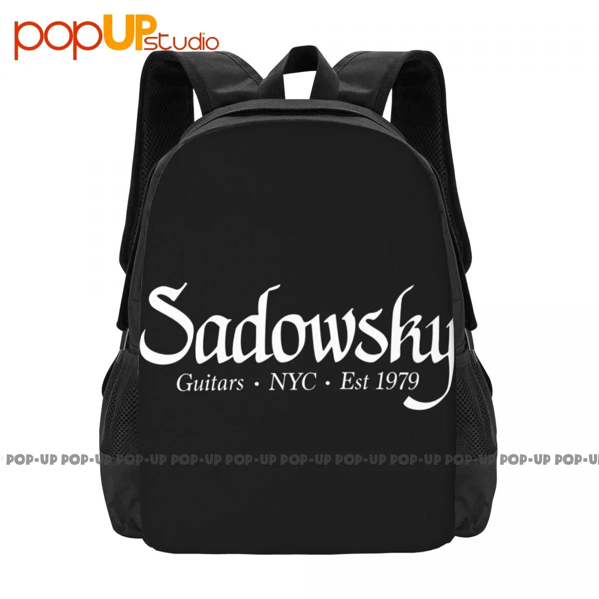 

Sadowsky Nyc Pickup Гитарный логотип Рюкзак Большая вместительная сумка для книг Пляжная сумка Спортивный стиль Открытый бег