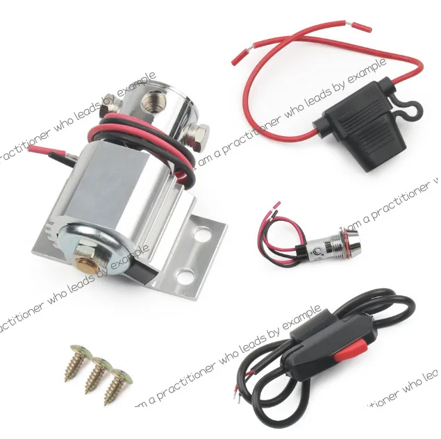 Automotive General Line Lock kit Line Lock Tire Locker Tire Burner Solenoid Brake Valve