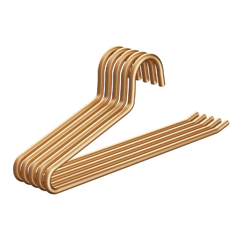 5 قطع من رف السراويل على شكل حرف Z من سبائك الألومنيوم، شماعة السراويل المنزلية، مشبك السراويل المضاد للانزلاق، رف السراويل على شكل أوزة #5