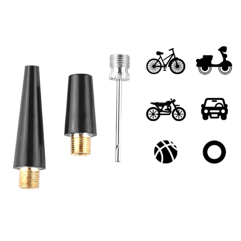 Bicycles Tire Pumps Portable Airs Inflator Small Handheld Bikes for Mountain Road Bikes, Scooter, Basketball