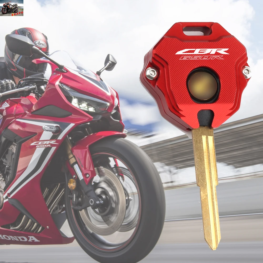 

4 Colors For HONDA CBR650R CBR 650R R 650 CBR-650R Key Cover Case Shell Keyring Chain Braided Rope Motorcycle Accessories