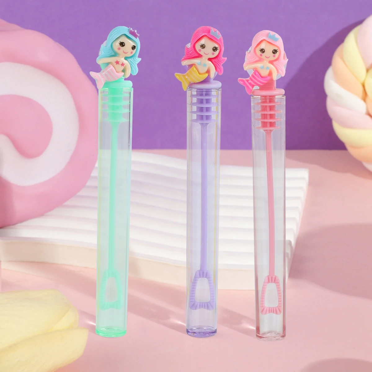 Dinosaur Bubble Tube Soap Bottle Mermaid Birthday Party Decoration Wedding Guests Gifts Baby Shower Kids Toys Favors Kids Toys image 2
