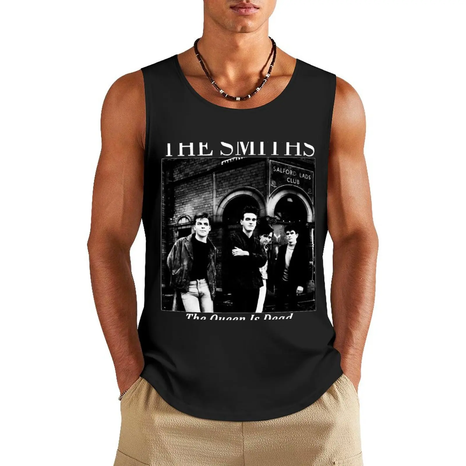

Funny Music Love The Smiths Band Gift For Men Women Tank Top vests for men Men's tops gym t-shirts Men's vest