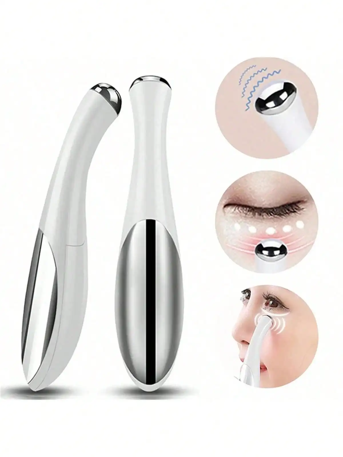 

Electric Eye Massager Vibration Wrinkle Anti-Ageing Eye Massage Dark Circle Removal Beauty Face Eye Care Pen