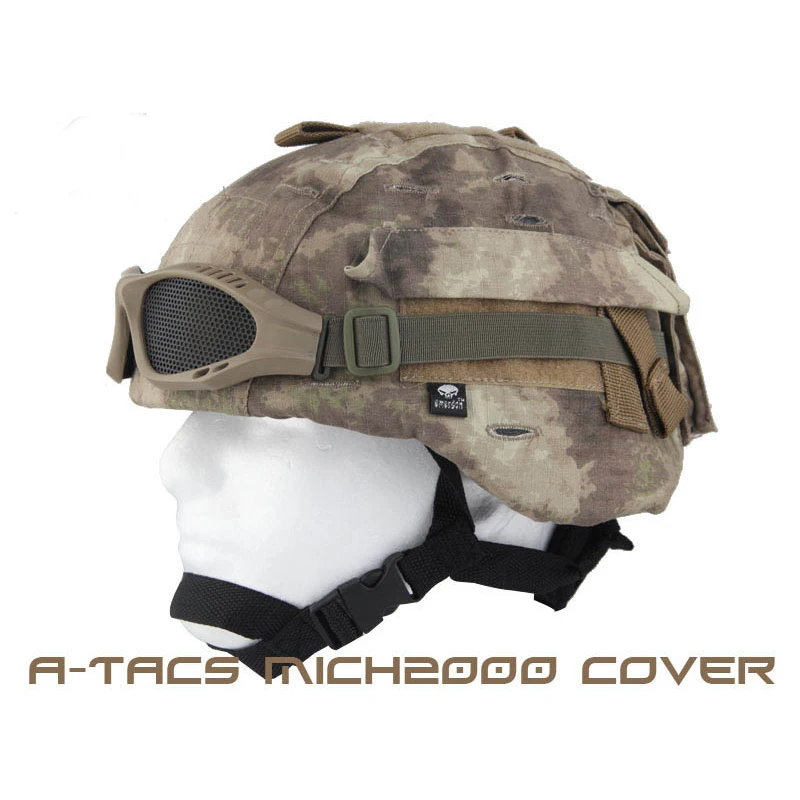 Emersongear-Paño para casco táctico Gen.2, cubierta protectora para MICH 2000 2001 Gen II, caza, Airsoft, tiro al aire libre, deportes AT