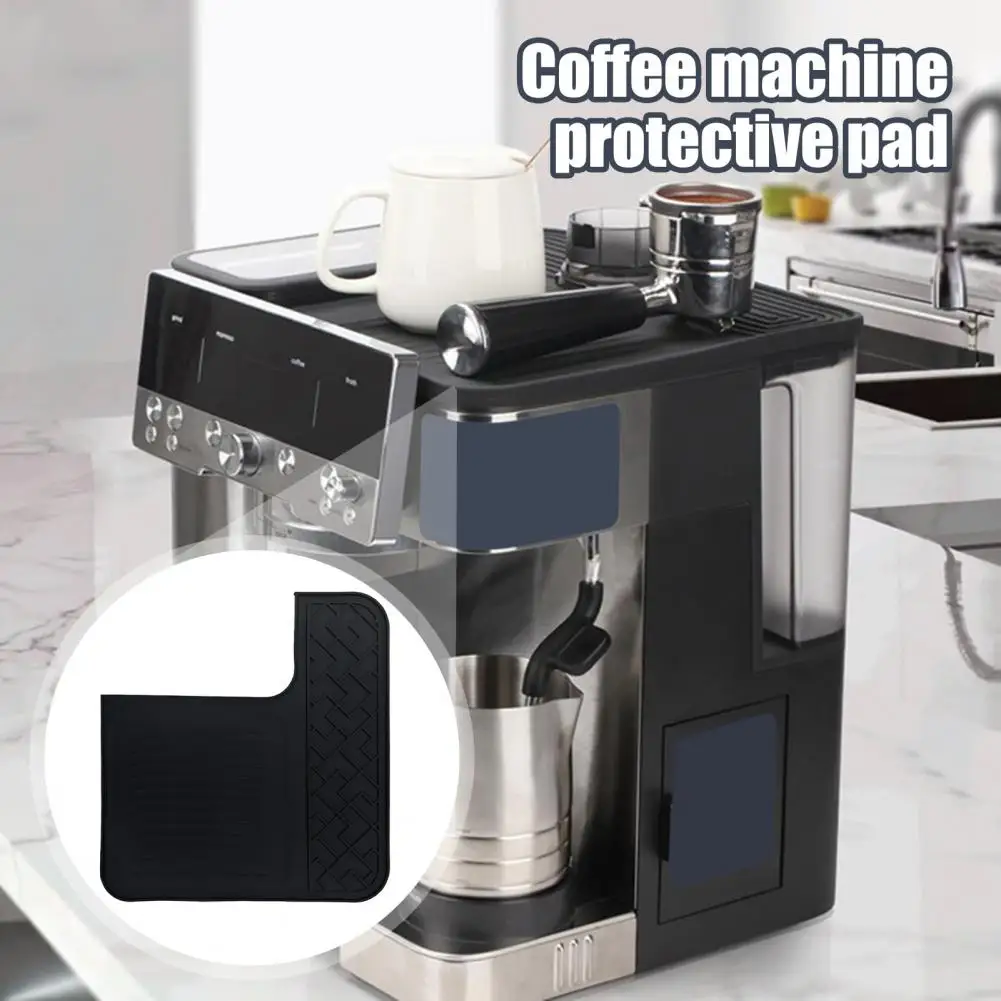Anti-slip Heat-resistant Pad Protective Pads for Es601 Espresso Machine Silicone Coffee Machine Cover Pad for Ninja Luxe Es601