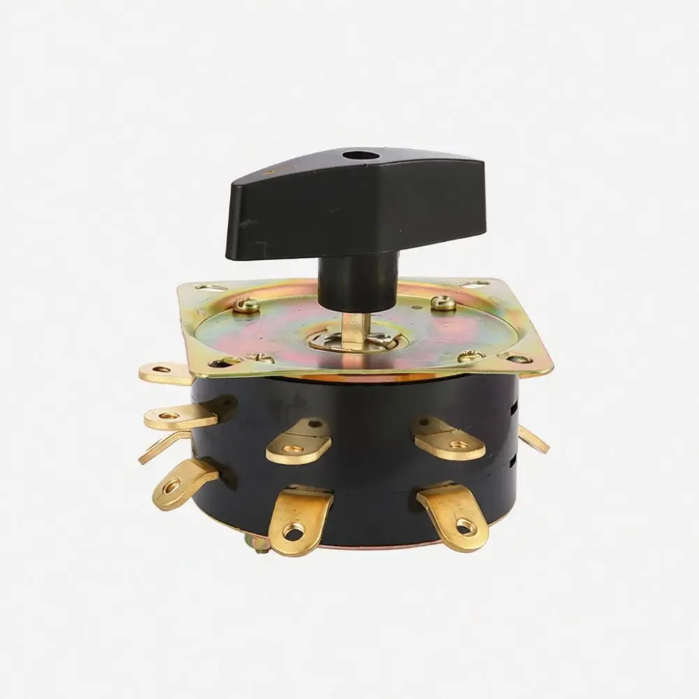 Industrial Arc Welding Machine Switch KDH25A Power Current Adjustment Rotary Selector Replacement Parts Durable Control Gear