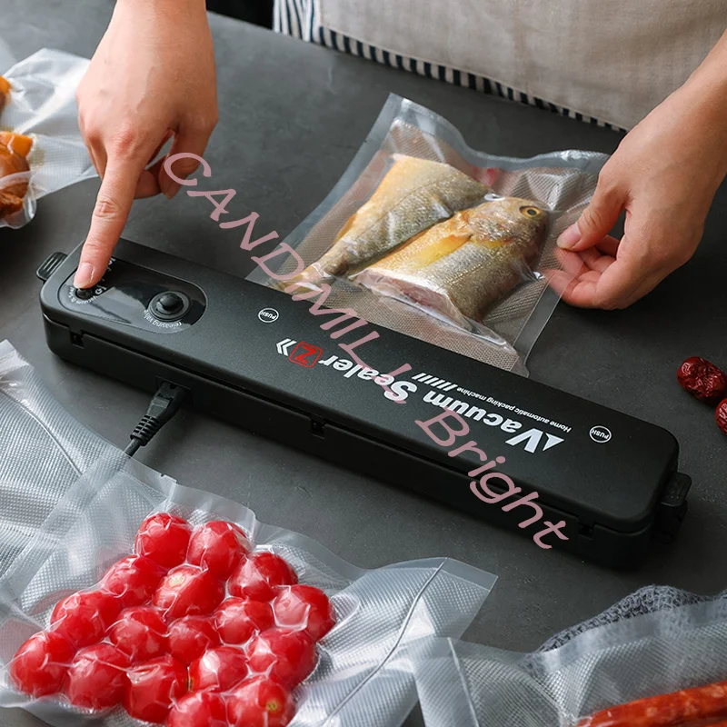 Kitchen Food Vacuum Sealer Automatic Commercial Household Vegetables Meat Fruits Packaging Machine kitchen Tool