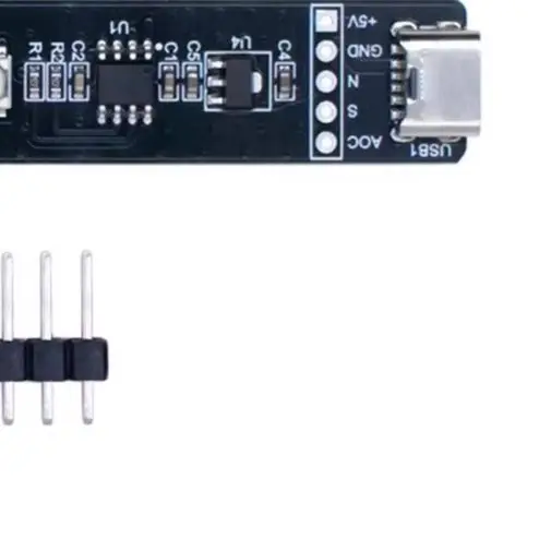 Hall Sensor Intensity Sensing Switch Magnetic Pole Recognition Pen With Type-C Power For N S Polarity And Field Strength Detecti