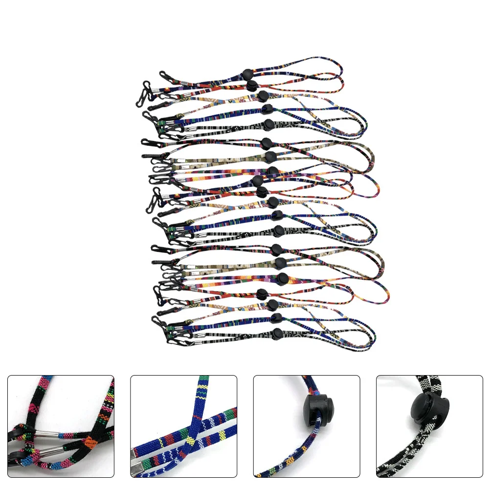 

20Pcs Glasses Lanyard Strong Workmanship Secure Eyewear Retainer for Running Hiking Cycling Decorative Chain for Eyeglasses and