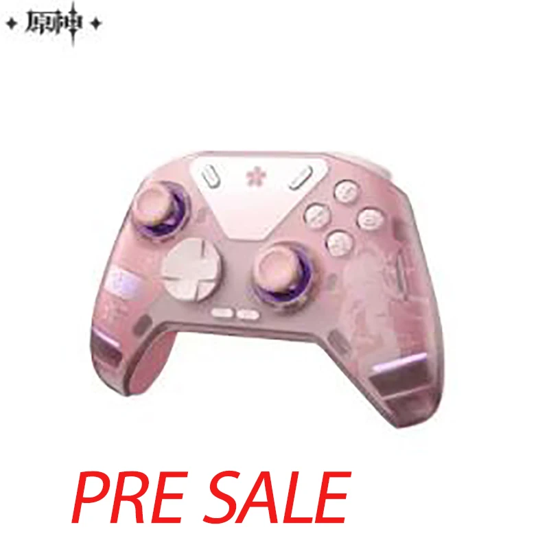 Genshin Yae Miko APEX4 Gamepads Wireless Pink Game Handles Customized Gaming Controllers With Hall Rocker For XBOX STEAM PC Girl