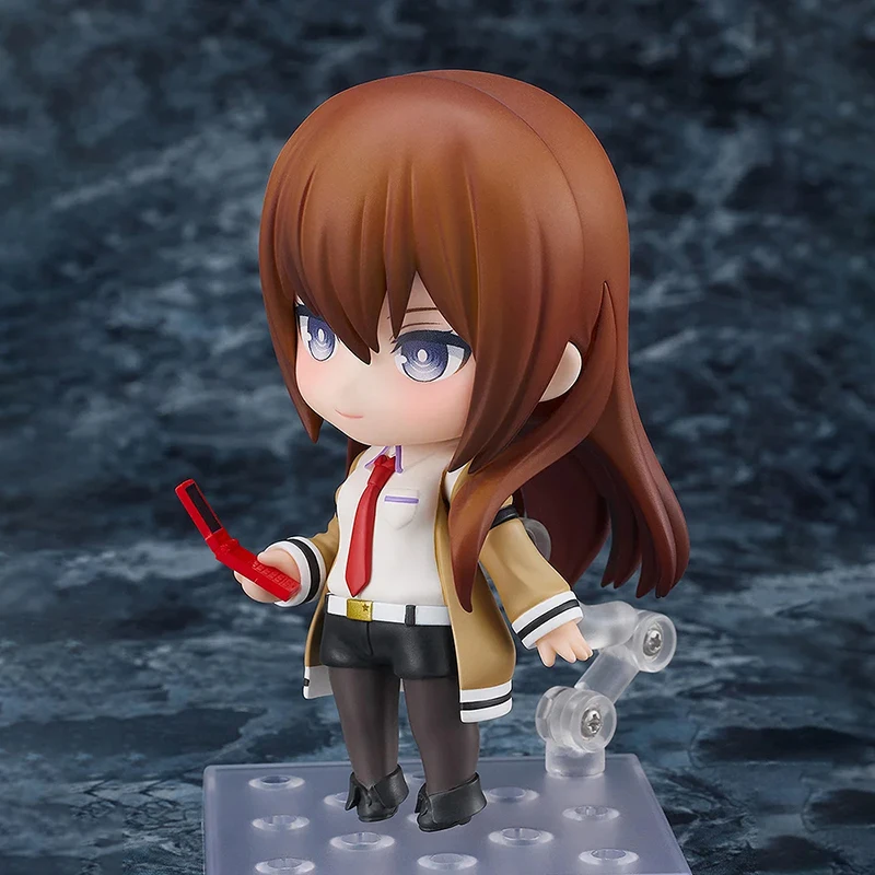 Original Anime Figure 10cm GSC Good Smile Steins;Gate Makise Kurisu Q version Nendoroid Ornaments Model Toy Doll Gifts