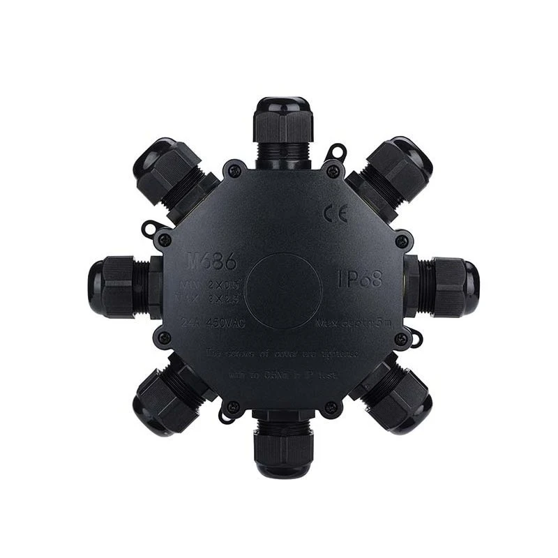 Underwater Light Terminal Cable Waterproof Derwater Light Buried Light One-to-many Connector Terminal Waterproof Box