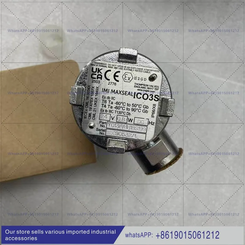Y013PA1H1BS199Herion, Explosion Proof Solenoid Valve 1/4' NPT Thread Brand New and Original