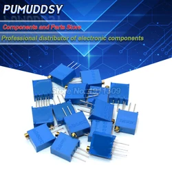 10PCS 3296W-1-103LF 3296W 10K ohm 103 3296W-1-103 3296W-103 W103 Trimpot Trimmer Potentiometer