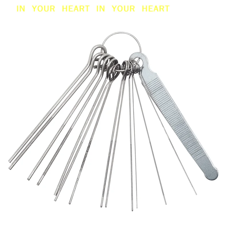 Guitar Repair Tool 1Set Guitar Nut Slotting File Kit DIY Slot Saw Rods Filing Set Luthier Stringed Instrument Guitar Accessories