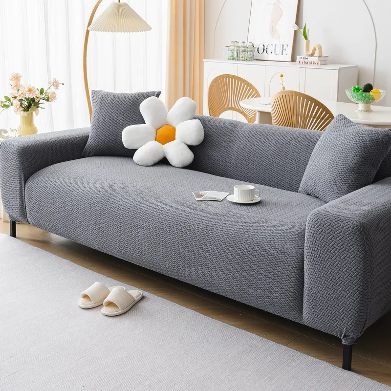 

Adjustable Elastic Sofa Cover Armchair Protector Corner Large Leaves L Shape Stretch Slipcovers Couch Covers 1/2/3/4 Seaters