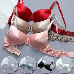 Sexy Plus Size Bra for Women - Double-sided Silk, Seamless, Thin & Breathable - No Steel Ring, Ultra Comfortable