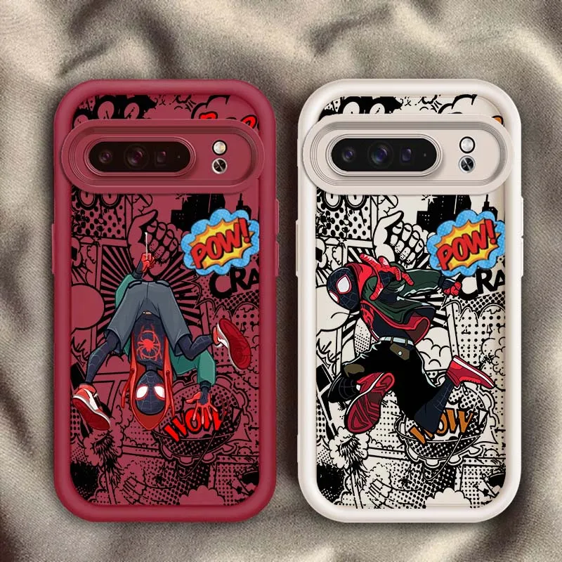 

Groot Spider-Man Popular Cool Phone Case For Google Pixel 9 8A 8 7 7A Pro XL 5G Eye Ladder Soft TPU Shockproof Cover