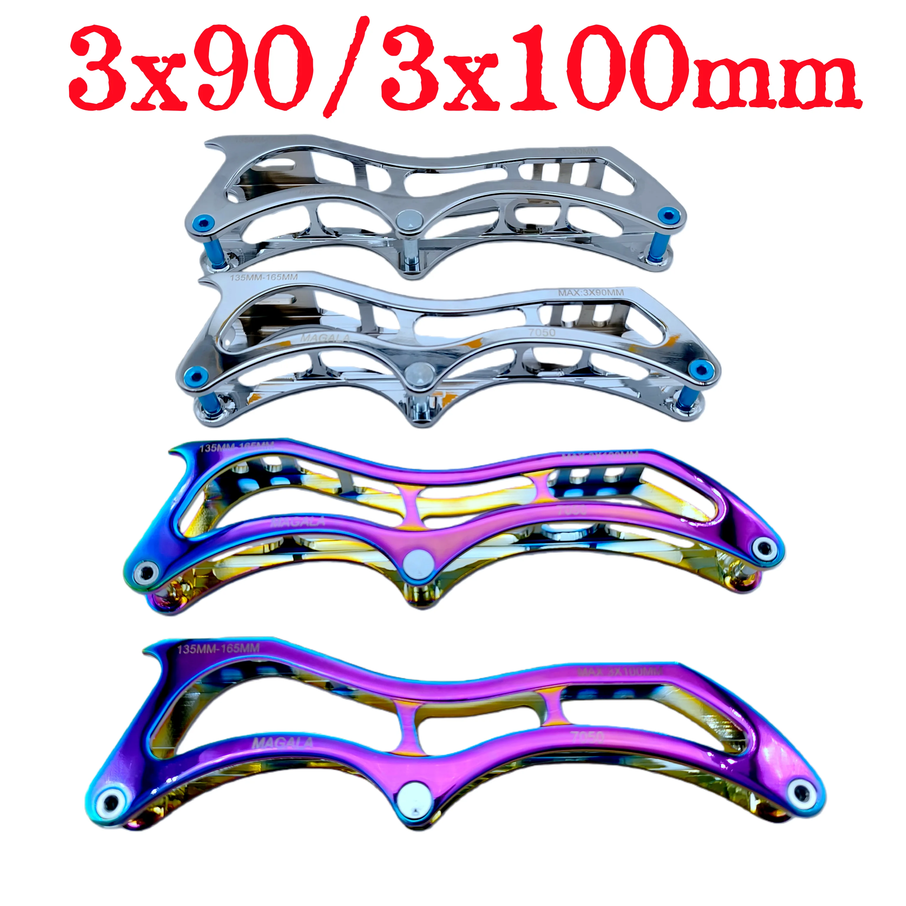 speed-skate-bracket-speed-slalom-frame-skate-frame-3x90mm-3x100mm-7050-al-alloy