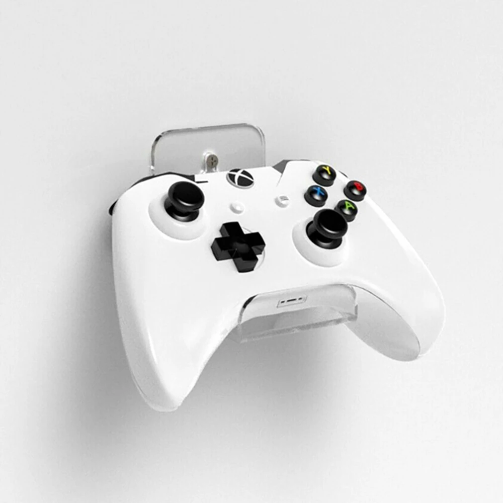 Uchwyt ścienny ręczny kontroler gier akrylowy uniwersalny zestaw słuchawkowy schowek na haki półka stojak na PS 4 Xbox Switch Pro Holder