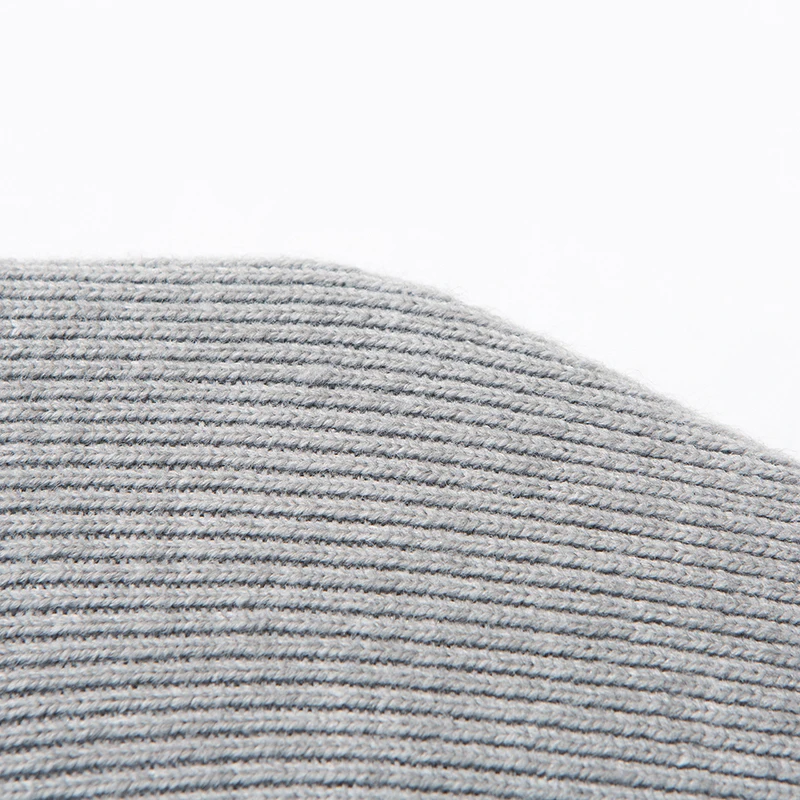 Luxusmarke Herren Halbhoher Kragen Pullover Herbst Neu Gestrickter Cardigan Jacquard Einfarbig Langarm Mode Lässige Herrenbekleidung – Detail 7