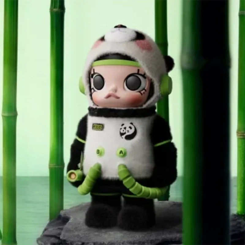 Genuine Original Space Molly Panda 4O006Trendy Play Ornament Big Baby Mega Collection Handmade Exquisite Gift