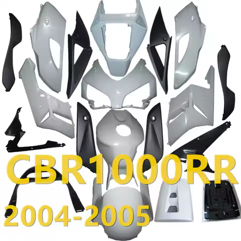 Bodywork Fairing Injection Molding ABS Unpainted Components Cowl Body For Honda CBR1000RR CBR 1000 RR 1000RR 2004 2005