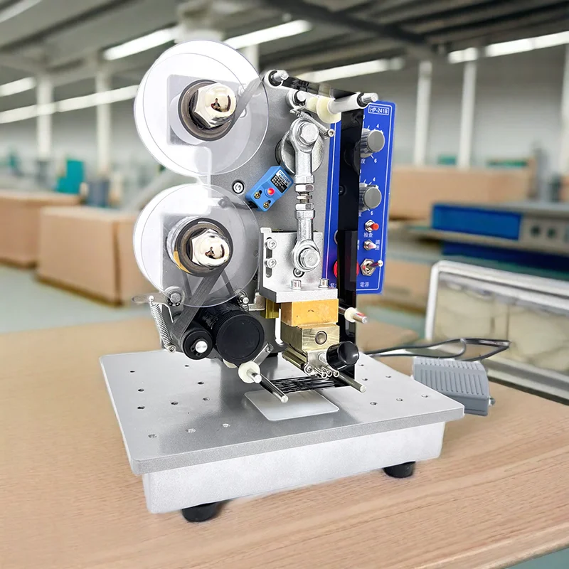 

Semi-automatic Electric Hot Stamp Ribbon Coding Printer Machine Coder PakCN-Cod 241B