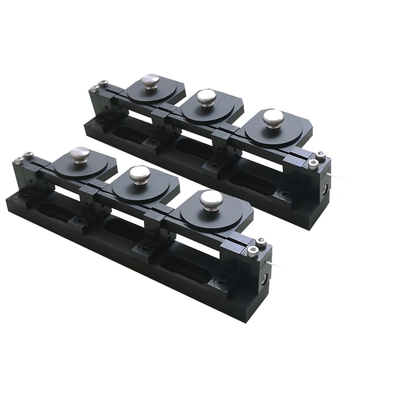 Three-ring polarization controller, polarization-maintaining mechanical three-ring controller