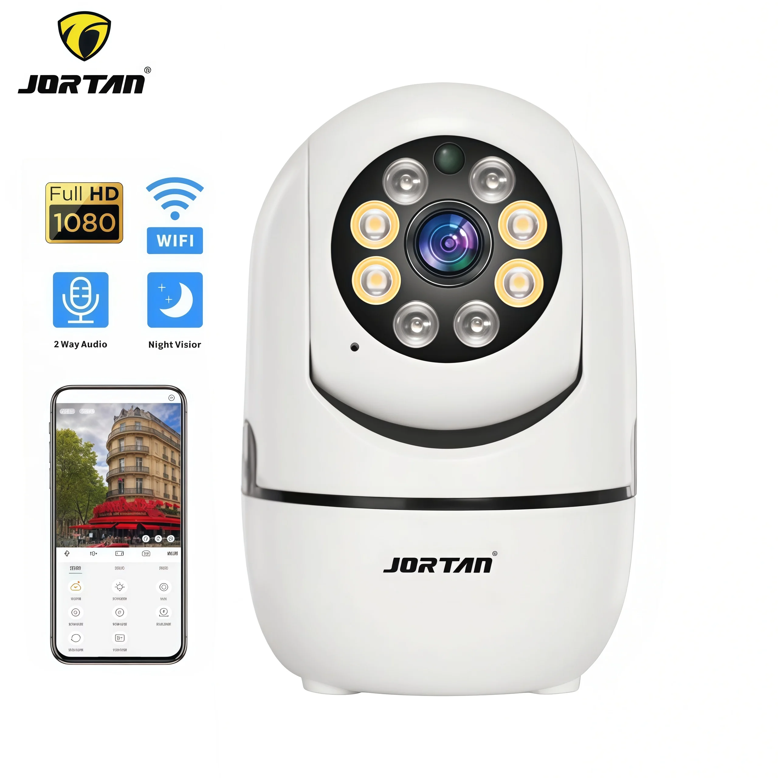 

2MP Indoor Home Wifi Baby Surveillance IP Wireless Security Camera 360 Smartlife House CCTV Video Onvif Camera Monitor Yoosee
