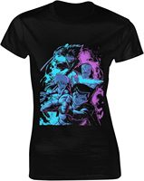 Yu Yu Hakusho Shirt Women's Casual Short Sleeve Cotton T Shirts Quick Dry Fashion Graphic Tee Tops Black