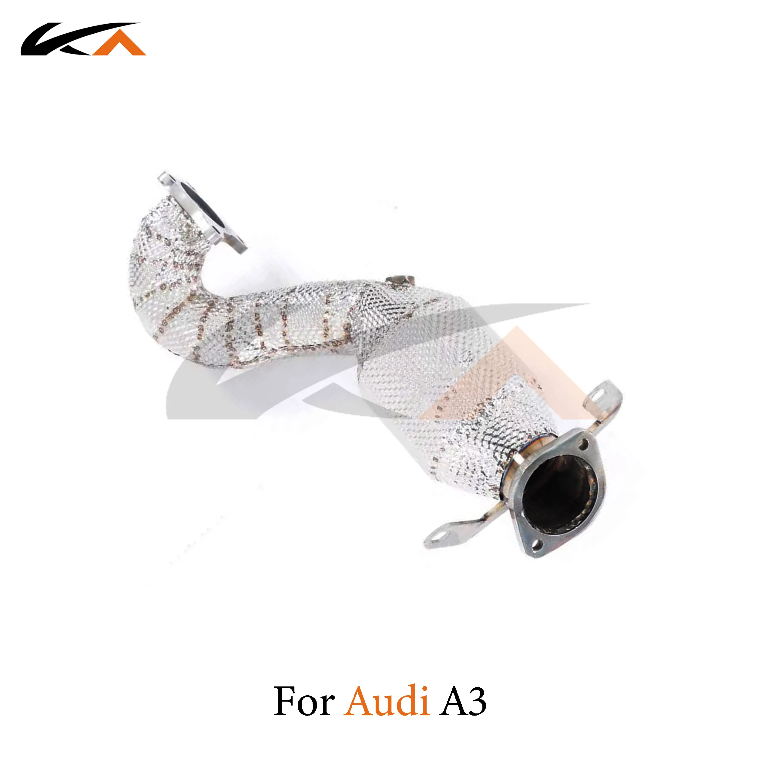 

KA Tuning exhaust system header stainless downpipe for Audi A3 1.4T axle pipe performance catalysis heat shield