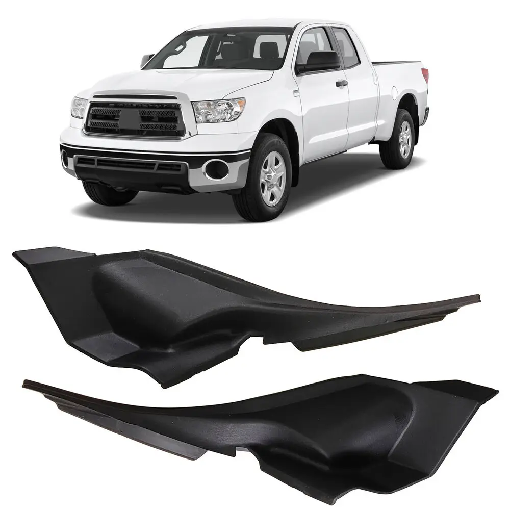 

Wiper Cowl Trim Cover Panel Side Fender Hood End Caps For 2007-2013 Toyota Tundra