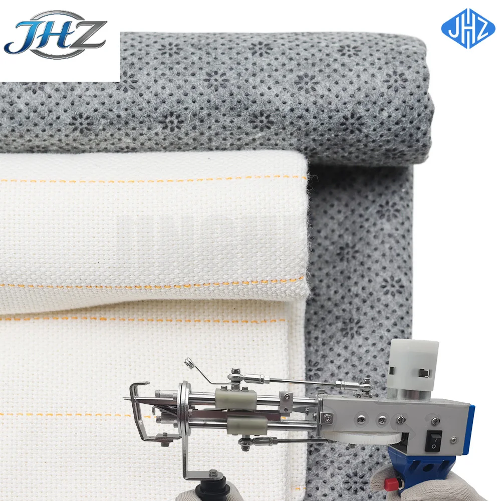 JHZ for1*5M/1.5*4M Primary Tufting Cloth Backing Fabric For Carpet Weaving Knitting Material Rug Tufting Gun Embroidery Fabric