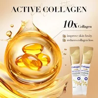 Lot de 5 produits SADOER au collagène pour le soin de la peau : crème hydratante pour le visage, crème contour des yeux, sérum, essence éclaircissante et correcteur pour le visage 3