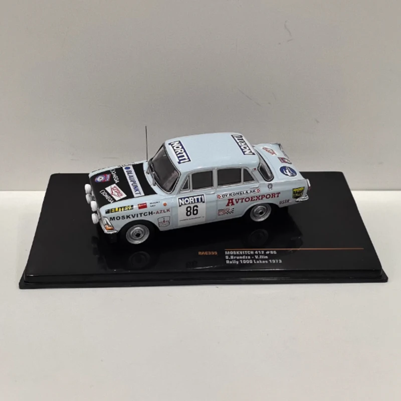 

МОП-РЕКЛЮЧАТЕЛЬ 412 в масштабе 1:43. # 86 1973, имитация модели автомобиля из сплава, статическая коллекция, украшенные праздничные подарки, игрушки, сувенирный подарок