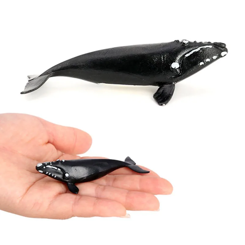 Realistic Sea Life Simulation Animal Model Shark Whale Turtle Crab Dolphin Action Figurine Figures Educational Toys for children