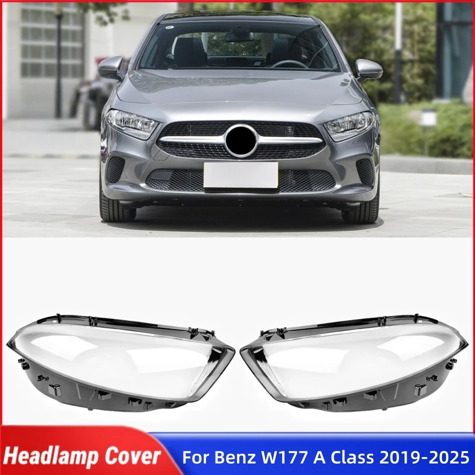 

Для Mercedes Benz W177 A Class A180 A200L 2019 2020 2021 2022 2023 2024 2025 автомобильный абажур, крышка фары