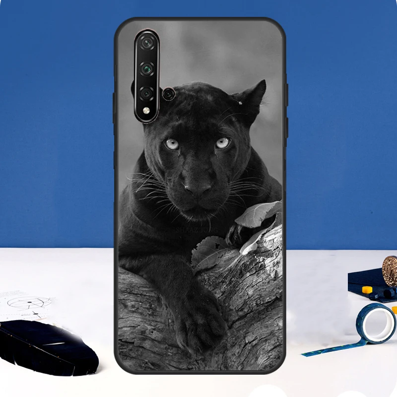 Cheetah Panther Case For Huawei P30 Pro P20 P40 Lite Nova 9 10 SE 11 3i 7i 8i 11i Y91 Y60 Y70 Y61 Y90 Cover