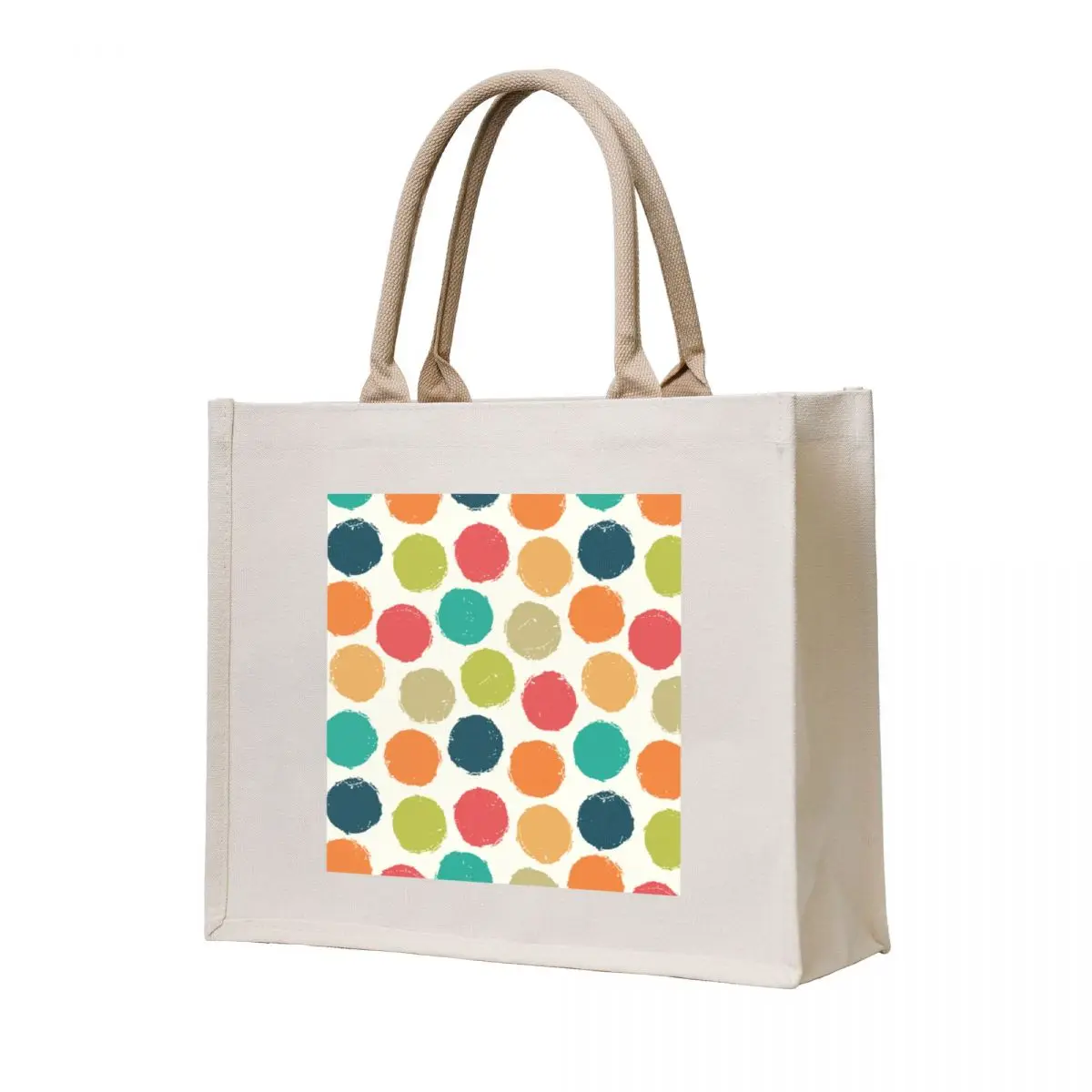 

Retro Dots Tote Bag tote bags men eco pack women bag