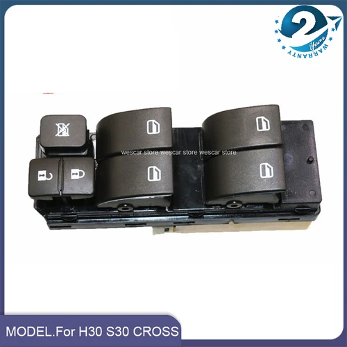 Imagen 2 del producto Interruptor de elevalunas Maestro de potencia de Control eléctrico para Dongfeng H30 S30, botón de interruptor de Control de ventana lateral de conductor cruzado