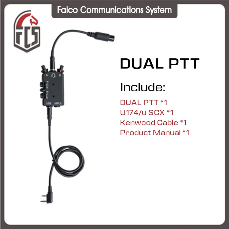 2024FCS-TACTICAL メタルCNC MPU5 MK II デュアルPTT タクティカル