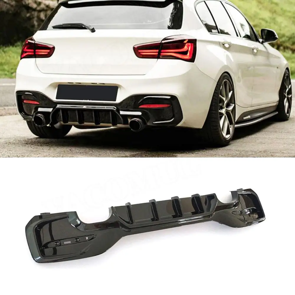 

VACOMUL ABS Rear Lip Diffuser Spoiler Bumper for BMW 1 Series M Sport F20 F21 M135i M140i 2017-2018 Bumper Car Styling ABS