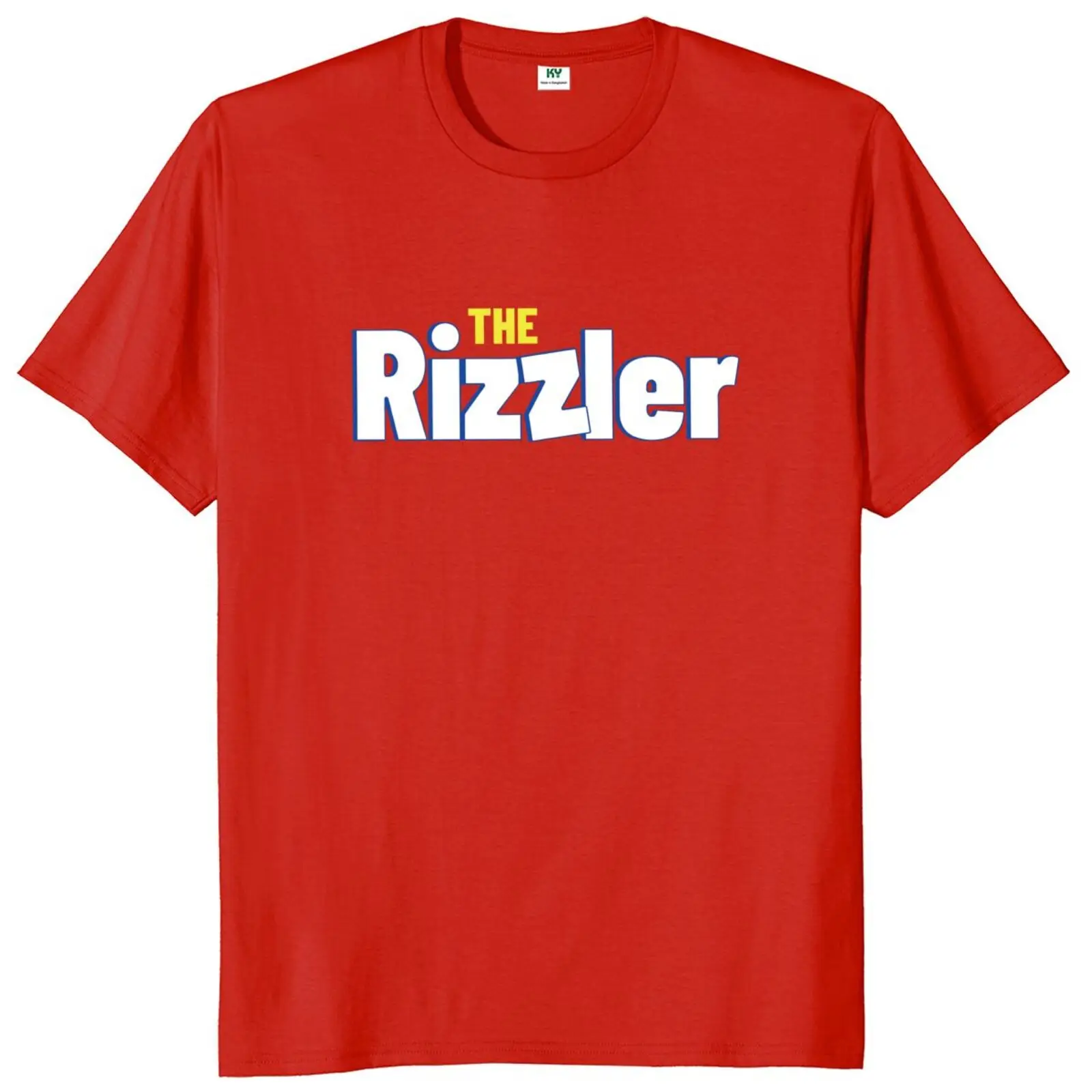 The Rizzler T Shirt Funny Slang Rizz God Meme Y2k Short Sleeve Summer 100% Cotton Soft Unisex T-shirts EU Size