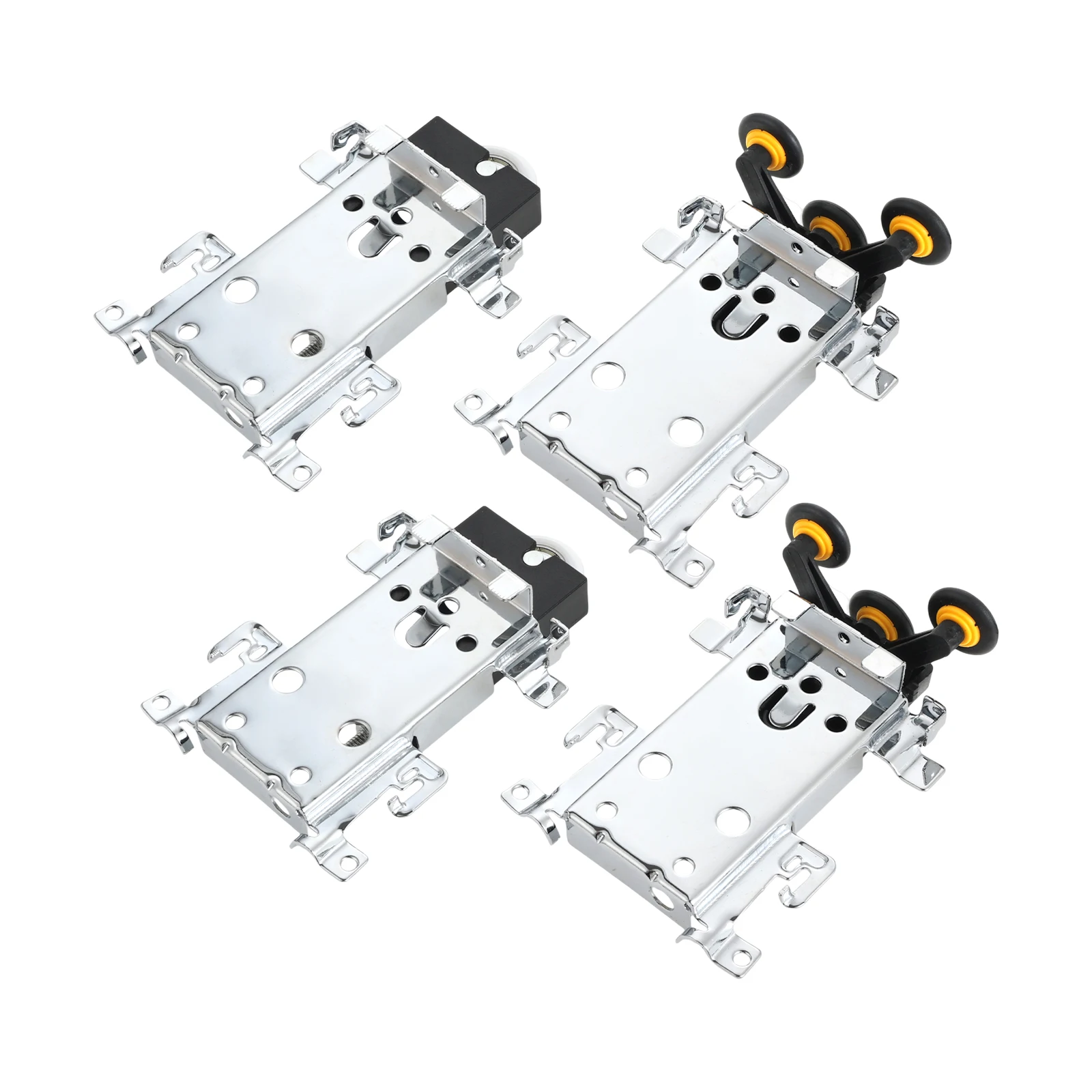 1Pc/Set Sliding Door Pulley Wheel 94x83/95x84mm Upper/Lower wheel for Wardrobe Translation Sliding Door Roller Replacement