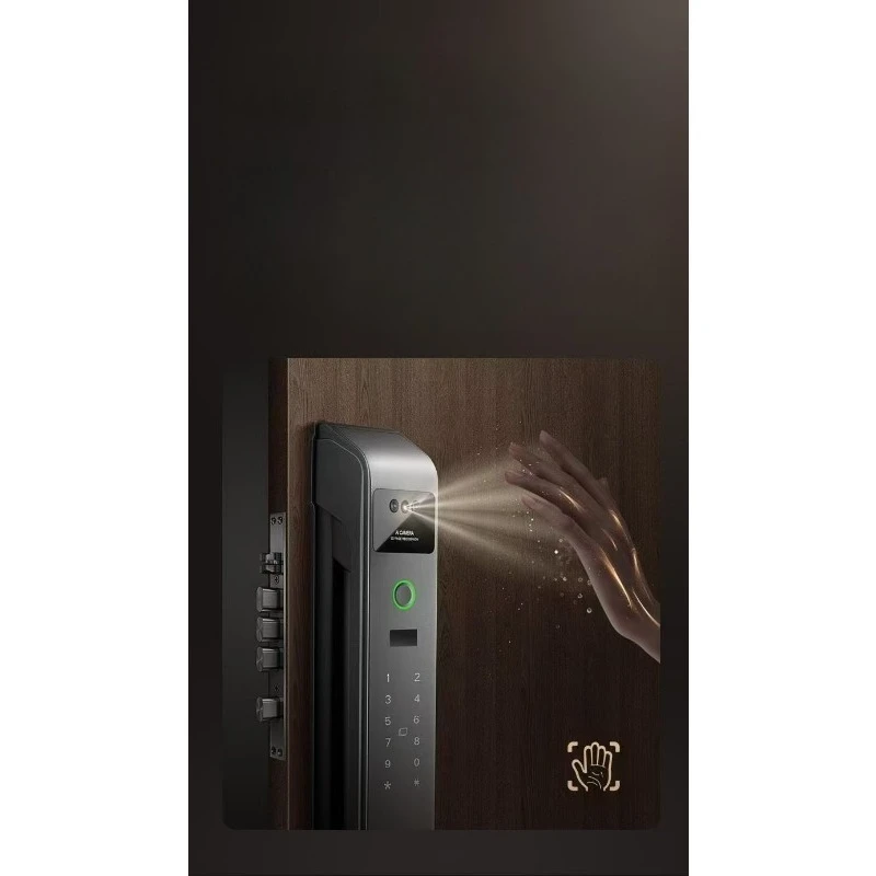 Full semi-automatic zinc alloy fingerprint camera home office smart
