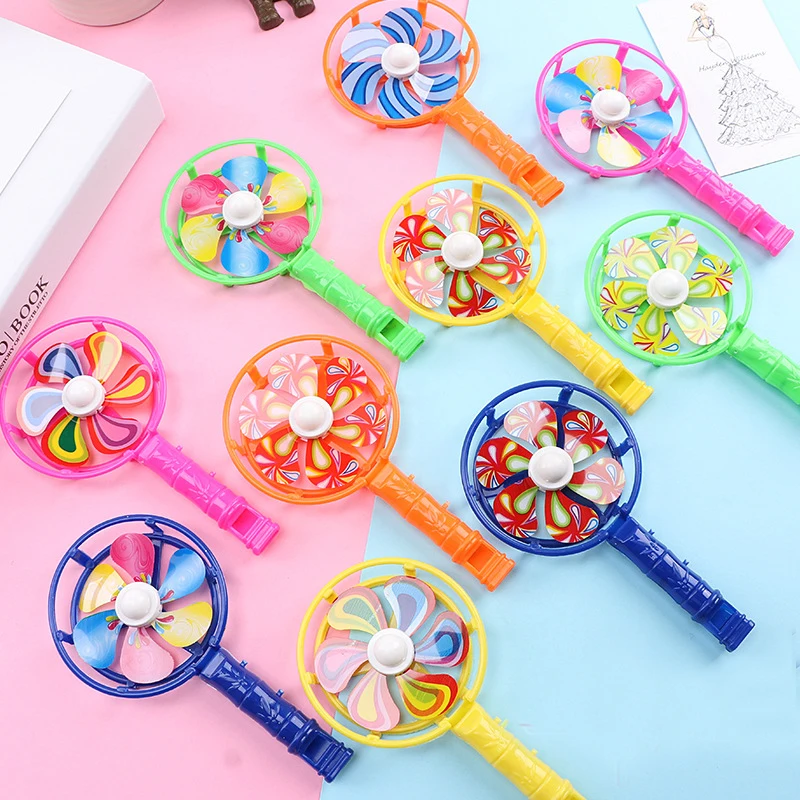 20Pcs Cute Whistle Windmill Noise Maker Bulk Toys for Kids Birthday Party Favors Pinata Stuffing Baby Boys Girls Carnival Prizes