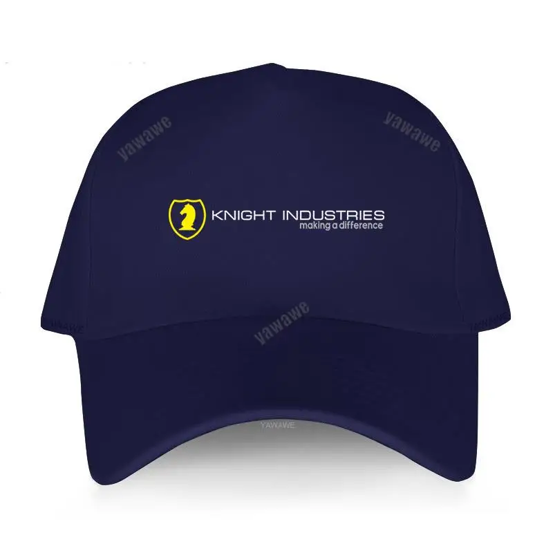 Knight Industries knight rider industries kitt david hasslehoff retro cool contemporary classic Cotton Baseball Caps Adult Hat